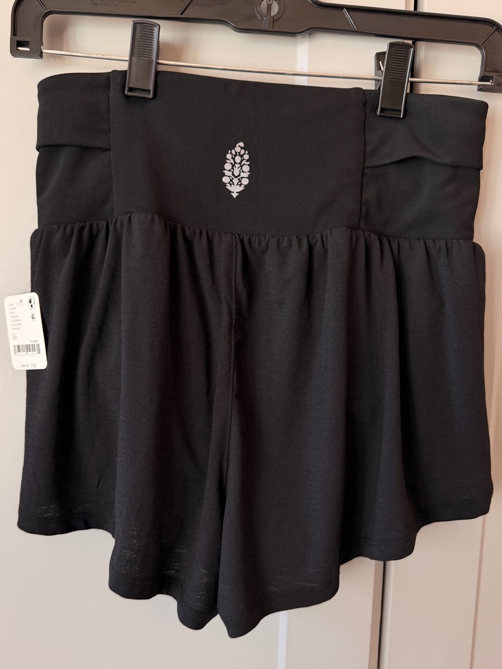 NWT FP Movement Free People Tempo Light as Air Run Shorts Black XS